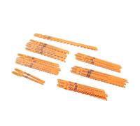 Vaunt 25 Piece Mixed Assorted Jigsaw Blades Wood Plastics Various Types V1343010