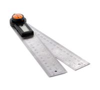 Vaunt Digital Angle Rule 400mm Clear Metric Imperial Scales 360 Degree V1501000