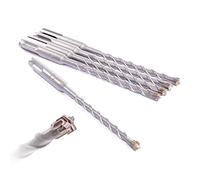 Vaunt SDS+ Endurance Cross Tip Drill Bit 6.5mm x 160mm - Pack of 5