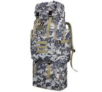 Vaupan Hiking Backpack, 100L Large Camping Backpack, Expandable Waterproof Molle Rucksack, Outdoor Sport Travel Daypack Military Tactical Backpack for Men Women (City Camo)