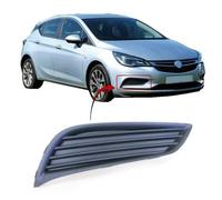 Vauxhall Astra 2015-2019 Front Bumper Fog Grille Black Driver Side Standard Models