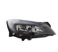 Prasco Headlight for Vauxhall Astra J 5 Door Halogen Black Right (Driver Side)