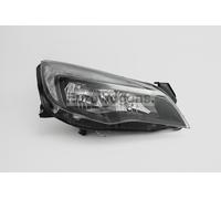 Vauxhall Astra J Headlight Right MK6 10-12 DRL Black Driver Off Side OEM Hella