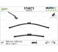 Vauxhall Astra J Wiper Blade 11-22 (574673) OEM Valeo