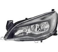 VAUXHALL ASTRA MK VI (J) Headlight Halogen With LED DRL Left Hand 2012-2015