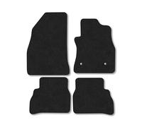 Vauxhall Combo (2010-2018) [Crew Van] Van Mats Accessories Tailored Fit Carpet Car Floor Mats Non Slip Black Trim Compatible Accessory Anti Slip Full Coverage Durable Granulated Backing Hand-Finished