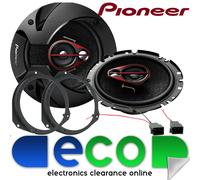 Vauxhall Corsa D 2006-2014 Pioneer 17cm 540 Watts Front Door Car Speaker Kit