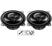 Vauxhall Corsa D Speaker upgrade Rear Door Pioneer car speakers 4" 10cm 210W