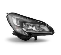 Vauxhall Corsa E Headlight Right 15-19 Halogen Yellow DRL Driver O/S OEM Hella