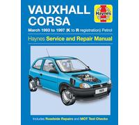 Vauxhall Corsa Petrol (Mar 93 - 97) Haynes Repair Manual