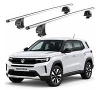 Vauxhall Frontera Roof Bars, 2025+ onwards Aerodynamic Aluminium Rack + Locks