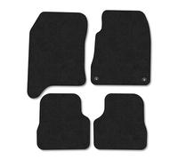 Vauxhall Mokka Mild Hybrid (2020+) Car Mats Tailored Fit Carpet Floor Mats Non Slip Black Trim Full Coverage Compatible Accessory Front Rear Set Anti Slip Granulated Backing Hand-Finished Clips