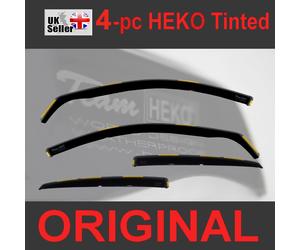 VAUXHALL MOKKA MK2 5-door 2020-onwards 4-pc Wind Deflectors HEKO Tinted