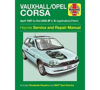 Haynes – Vauxhall / Opel Corsa – Petrol (Apr 97 - Oct 00) Repair Manual