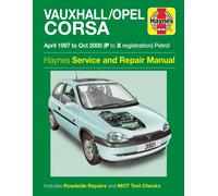 Vauxhall/Opel Corsa Petrol (Apr 97 - Oct 00) Haynes Repair Manual