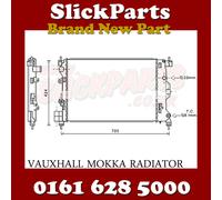 VAUXHALL OPEL MOKKA RADIATOR 1.6 1.8 2013 2014 2015 2016 NEW