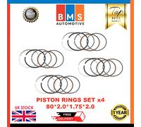 VAUXHALL R9M DCI 1.6 FITS VIVARO PISTON RINGS STD R9M450 X4 CYLINDERS BRAND NEW