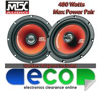 Vauxhall Vectra C 2002-09 MTX 16cm 6.5" 480 Watts 2 Way Front Door Car Speakers