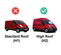 Vauxhall Vivaro Rhino Door Ladder For 2001-14 (High) 7 Anti-Slip Steps
