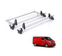 Vauxhall Vivaro Roof Rack For 2014-2019Models 2X Bars + Roller Rhino Kammbar Pro Vauxhall Vivaro 2014-2019 Models