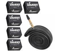 Vavert 700 x 35-43c Hybrid Bike Inner Tubes - Presta Valve (Pack of 5)