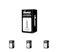 VAVERTTUB Vavert Presta Inner Tube Boxed, Black, 700 x 18-25c (40mm) (Pack of 4)
