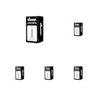 VAVERTTUB Vavert Presta Inner Tube Boxed, Black, 700 x 18-25c (60mm) (Pack of 5)