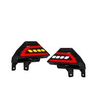 VAVGKDKPZB Car Rear Light Assemblies For Toyota For RAV4 For RAV 4 2016 2017 2018 LED Rear Bumper Reflector 4-in-1 Functions Fog Lamp Brake Dynamic Turn Signal Reverse Light