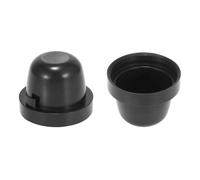 VAVGKDKPZB Extended Headlight Dust Cap Car Headlight Dust Cover | 2Pcs 55/60/65/70/75/80/83/85/90/95/100/105mm Dia Rubber Housing Seal Cap For LED HID Lamp(2pcs 65mm)