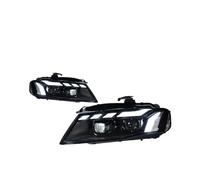 VAVGKDKPZB Front Lights With DRL For A4 A4L B8 2009-2012 LED Headlight Head Lamp Headlights DRL Turn Signal High Beam Angel Eye Projector Lens LED Headlights
