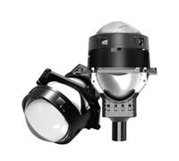VAVGKDKPZB Front Lights With DRL Universal Car Headlamp 6000K 12V 2Pcs 3.0 Inch Bi Led Projector Lenses Headlight 40000LM H4 H7 9005 9006 High Low Lights LED Headlights(3.0 inch)