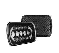 VAVGKDKPZB Headlights LED DRL Multifunctional 7-Inch Square 13-Bead Horse Lamp Moon Work Light Off-Road Vehicle Modification Auto Repair Spotlight Fog Light