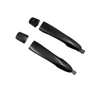 VAVGKDKPZB Interior Passenger Door Handle Trim for Nissan for Navara D23 NP300 2015-2020 Front Rear Door Outer Handle Left Right Black 80610-4JK0A 80640-4JA0B