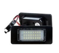 VAVGKDKPZB LED Number Plate Light For A1 For A4 B8 For A5 S5 For A6 S6 For A7 For Q5 TT TTS 2D 6000K White 2PCS Car No Error Led License Number Plate Lights Bulb