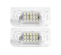 VAVGKDKPZB LED Number Plate Light For Benz B-Class W242 W246 2011-2019 A2468201566 1 2PCS 15SMD Car LED License Number Plate Light Canbus Error Free(2PCS)