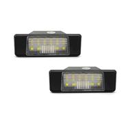 VAVGKDKPZB LED Number Plate Light For Nissan Qashqai J10 J11 2007 2008 2009 2010 2011 2012 2013 2014 2015 2016 2017 2018 1/2pcs 12V LED License Plate Light White(2pcs)