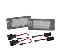 VAVGKDKPZB LED Number Plate Light For Seat Alhambra Ateca Ibiza 2009 2010 2011 2012 2013 2014 2015 2016 Replace OEM 8T0943021 LED License Plate Light
