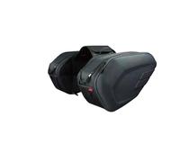 VAVGKDKPZB Motor Pannier Bag 2PCS Universal Fit Motorcycle Pannier Bags Luggage Saddle Bags Side Storage Fork Travel Pouch Box Motorcycle Side Helmet Riding Motorbike Saddle Bags(Oxford and Plastic)