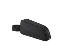 VAVGKDKPZB Motor Pannier Bag Bicycle Tube Bag 1L Portable Cycling Front Frame Triangle Lightweight Bike MTB Road Bike Accessories Motorbike Saddle Bags(Black)
