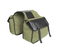 VAVGKDKPZB Motor Pannier Bag Motorcycle Saddle Bag Black Canvas Waterproof Panniers Motorbike Luggage Motorbike Saddle Bags(BBBA)