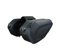 VAVGKDKPZB Motorcycle Tail Bag 2PCS Universal Fit Motorcycle Pannier Bags Luggage Saddle Side Storage Fork Travel Pouch Box Helmet Riding Waterproof(Oxford and Plastic)