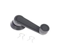 VAVGKDKPZB Power Window Lifter Assembly 1PC Universal Car Window Connect Winder Handle Crank Door Lever Hand Replacement Auto Front PassengerWithout(Grey)
