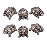 VAVPUP 6-Pack Animal Planter Feet Set Heavy-Duty Resin Pot Stands for Indoor/Outdoor - Frog,Turtle & Dog Shapes with UV & Frost Protection Adjustable Drainage Supports for All Pot Sizes