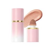 Vawolecy Liquid Highlighter Natural Glow For Face & Body, Lightweight Waterproof Moisturizing Long Lasting Shimmer Liquid Luminizer, Easy to Use with Cushion Applicator