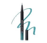 Vawolecy Long-Lasting Waterproof Glitter Eyeliner Pen | Vegan Shimmer Liquid Eyeliner with Metallic Satin Finish | Highly Pigmented, Smudge-Proof Eye Makeup for Day to Night