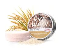 Vawolecy Rice Water Shampoo and Conditioner - 2 in 1 Fermented Rice Water Shampoo for Hair Growth with Foam Net, pH Neutral, Firm Bar Against Hair Loss