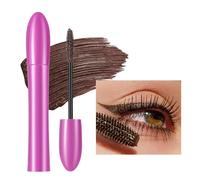 Vawolecy Volume Color Mascara, Lengthening, Curling, Waterproof, Smudge-Proof Colored Mascara for Eyelashes，Cosplay Party Stage Makeup for Women Girl (Coffee)
