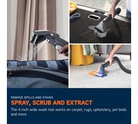 Vax SpotWash Mini Spot Cleaner, Portable Carpet, Upholstery & Area Rug Cleaner, Compact Shampooer Machine for Stains, Car Interiors, Home, Stairs, 2.9kg (CDSW-MCXS)