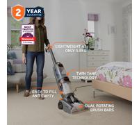 Vax Dual Power Carpet Cleaner Machine Upright Portable Carpet and Rug Shamp