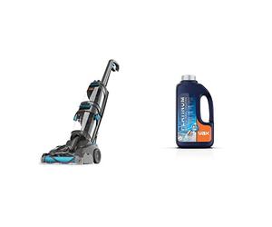 Vax Dual Power Pet Advance Carpet Cleaner | Dual Rotating Brushbars - CDCW-DPXA & Platinum Antibacterial 1.5L Carpet Cleaner Solution |Kills 99.99% of Bacteria | Neatralises Pet Odours - 1-9-142404